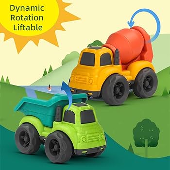 Amazon.com: Aigitoy Toddler Car Toys for 1-3 Year Old, BPA